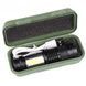Ліхтарик Police BL 8468 &mdash; 525 Q5 XPE + COB + Вбудований Акумулятор + Зарядний кабель + MicroUSB + BOX Ліхтар 8468 фото 1