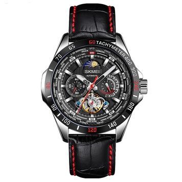 Skmei M020SI Silver-Black 1080-1040 фото