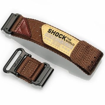 Ремінець для годинника Hemsut HGA142 Shock the world Garmin Brown 22 mm 1051-1280 фото
