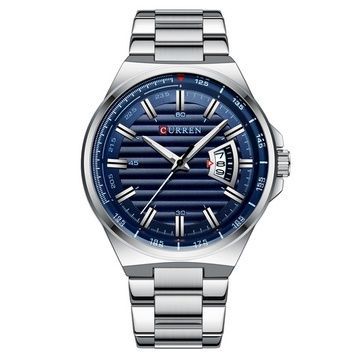Curren 8375 Silver-Blue 1008-0240 фото