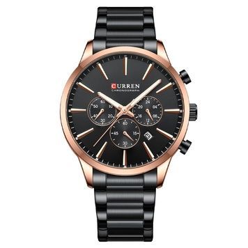 Curren 8435 Gold-Black 1008-0370 фото