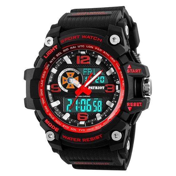 Patriot 012BKRDDSNS ДСНС Чорні з червоним + Коробка 1201-0165 фото