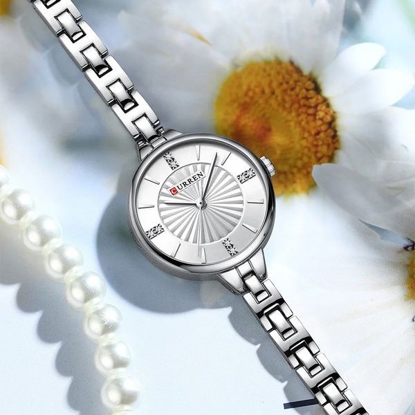 Curren 9097L Silver-White 1008-0477 фото