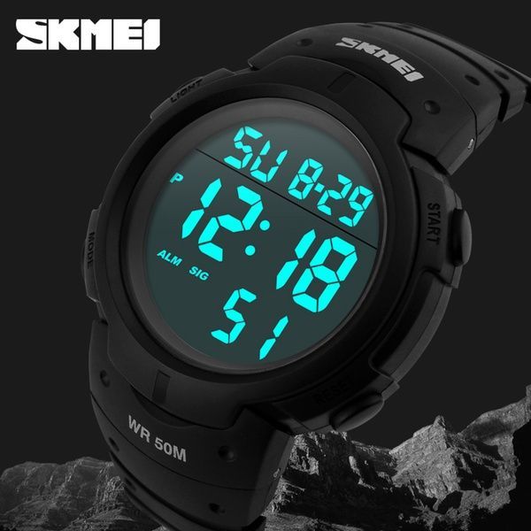 Skmei 1068 All Black 1080-0049 фото