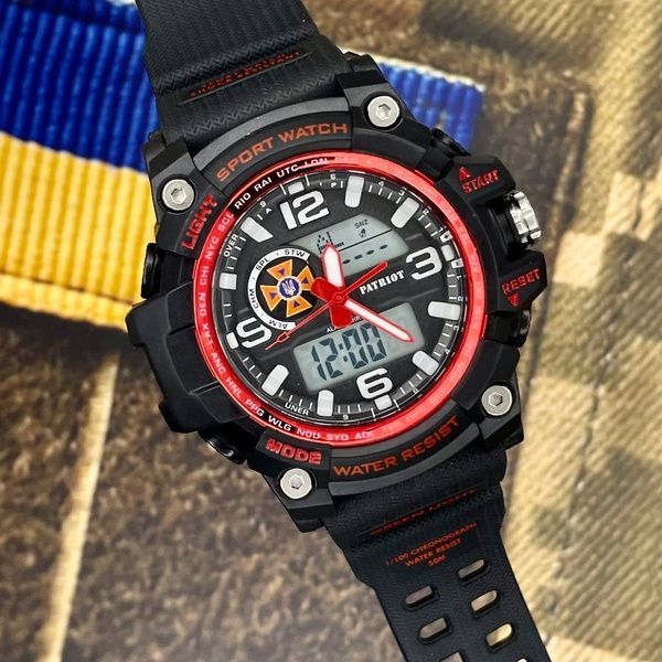 Patriot 012BKRDDSNS ДСНС Чорні з червоним + Коробка 1201-0165 фото