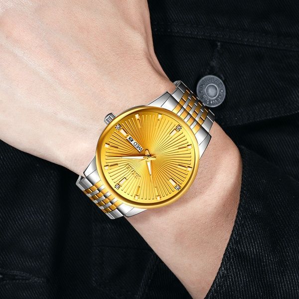 Skmei 9323TGDGD Silver/Gold-Gold 1080-2356 фото