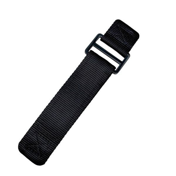 Ремінець для годинника Nylon Pro Black 20 мм 1051-1244 фото