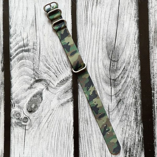 Ремешок Nato Camo Woodland 20 мм 1051-0472 фото