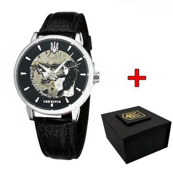 Ukrwatch Боже, Бережи Україну Silver-Black 1201-0516 фото
