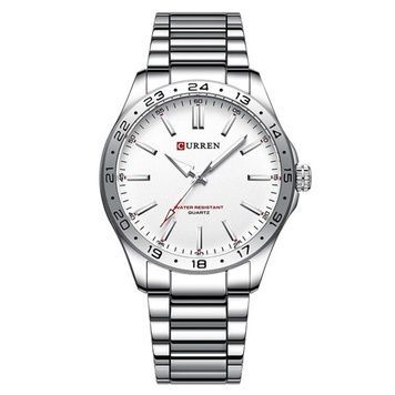 Curren 8452 Silver-White 1008-0436 фото