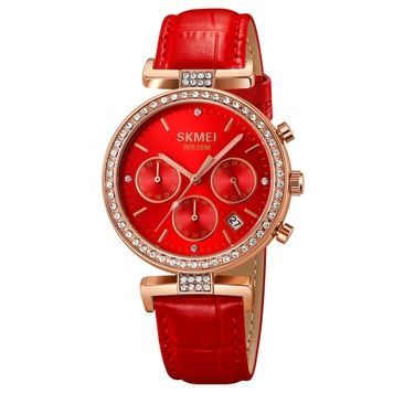 Skmei 2089RGRD Rose Gold-Red 1080-2868 фото