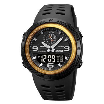 Skmei 1655GDBK Gold-Black SALE 1080-2292 фото