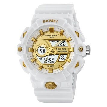 Skmei 2225WT White 1080-2986 фото