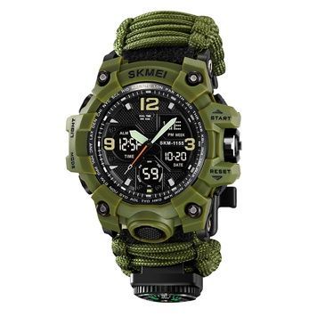 Skmei 1155BNAG Army Green 1080-2538 фото