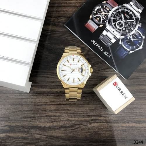 Curren 8375 Gold-White 1008-0241 фото