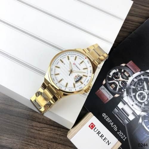 Curren 8375 Gold-White 1008-0241 фото