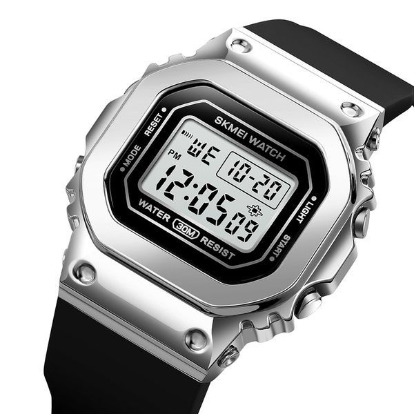Skmei 1796 Silver-Black 1080-0753 фото