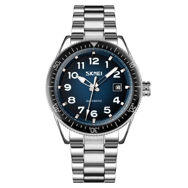 Skmei 9232SSIBU Silver/blue-steel strap 1080-2351 фото