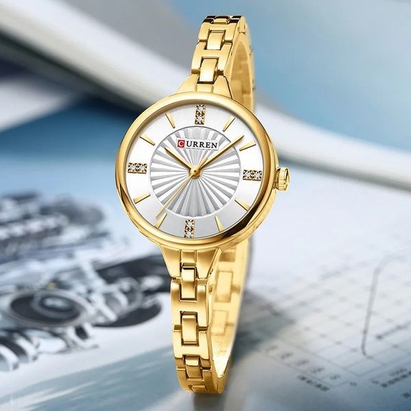 Curren 9097L Gold-White 1008-0479 фото