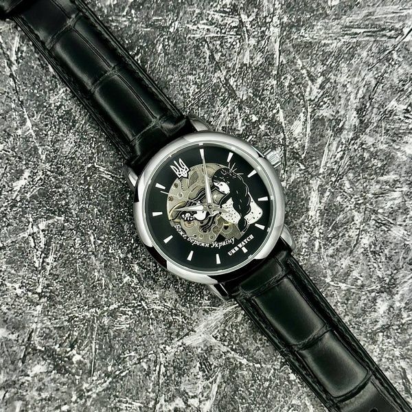 Ukrwatch Боже, Бережи Україну Silver-Black 1201-0516 фото