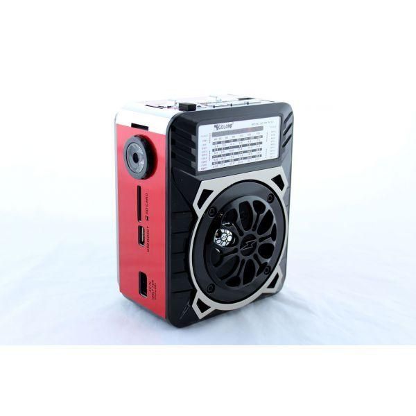 Радіоприймач Golon RX 9133 портативна колонка USB/SD/MP3/FM/LED ліхтарик 6RX/9133 фото