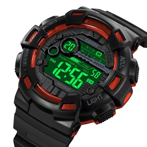 Skmei 2110BKOG Black-Orange SALE 1080-2103 фото