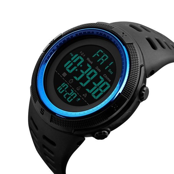 Skmei 1251BU Black-Blue 1080-0897 фото