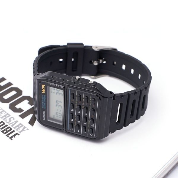 Ремінець для Casio G-Shock CA-53W 20mm Black RG 1051-0913 фото