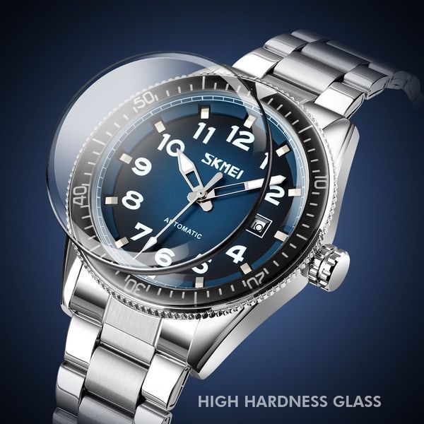 Skmei 9232SSIBU Silver/blue-steel strap 1080-2351 фото