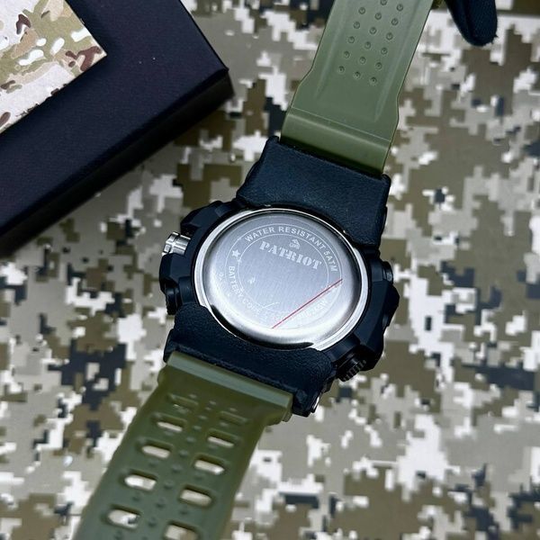 Patriot 012AGDSNS ДСНС Чорні з зеленим + Коробка. 1201-0166 фото