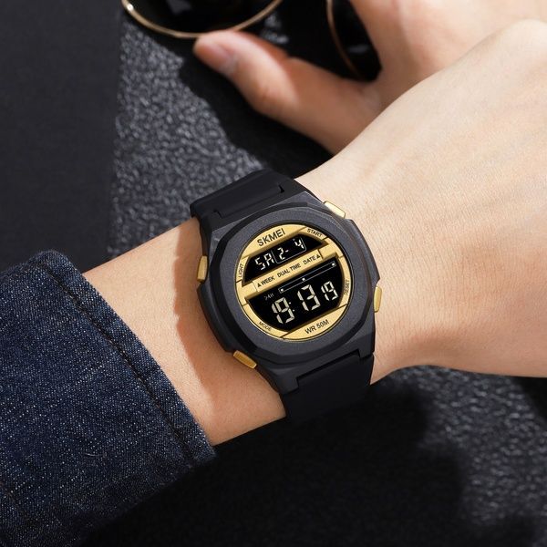Skmei 1821BKGD Black-Gold SALE 1080-1949 фото