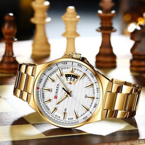Curren 8375 Gold-White 1008-0241 фото