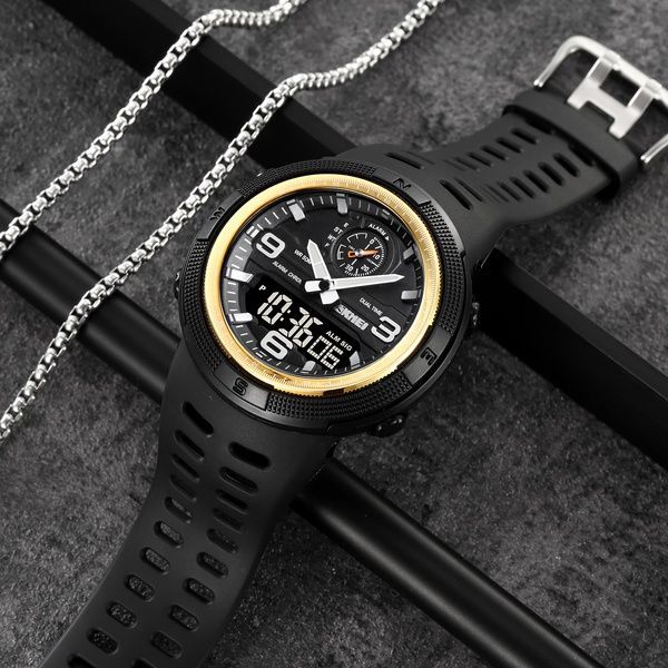 Skmei 1655GDBK Gold-Black SALE 1080-2292 фото