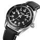 Skmei 9232LSIBK Silver-Black Leather 1080-1643 фото 2