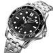 Skmei 9276SSIBK Silver-Black Steel Strap 1080-1552 фото 2