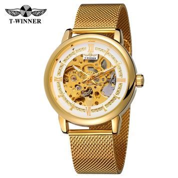 Forsining 8173 Gold-White Mesh 1059-0231 фото