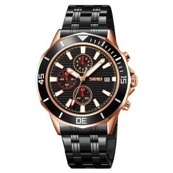 Skmei 9335RGBK Rose Gold-Black 1080-2472 фото