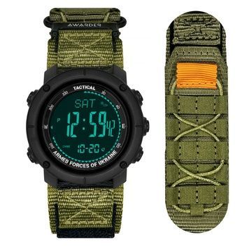 Awarder 036 Nylon Tactic Black-Army Green 1202-0107 фото