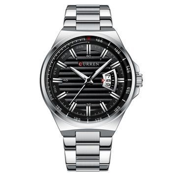 Curren 8375 Silver-Black 1008-0242 фото