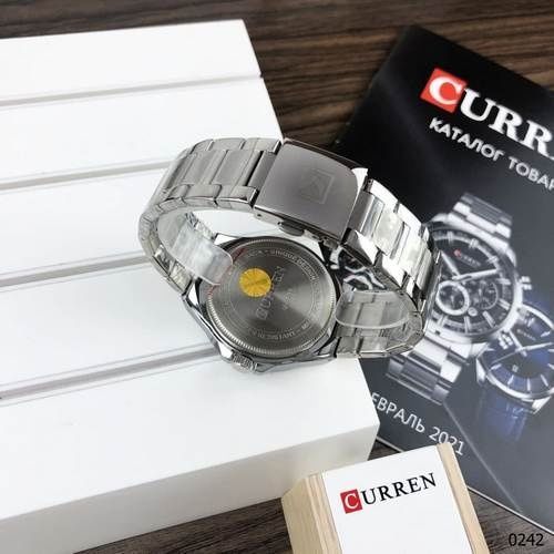 Curren 8375 Silver-Black 1008-0242 фото