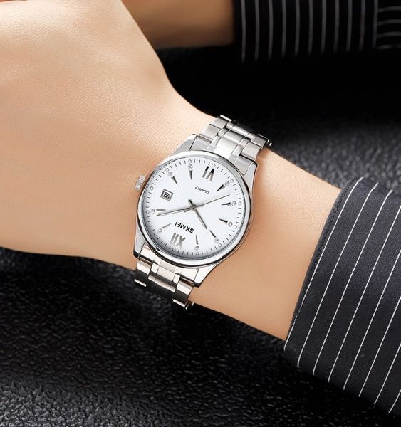 Skmei 2158SIWT Silver-White 1080-2665 фото