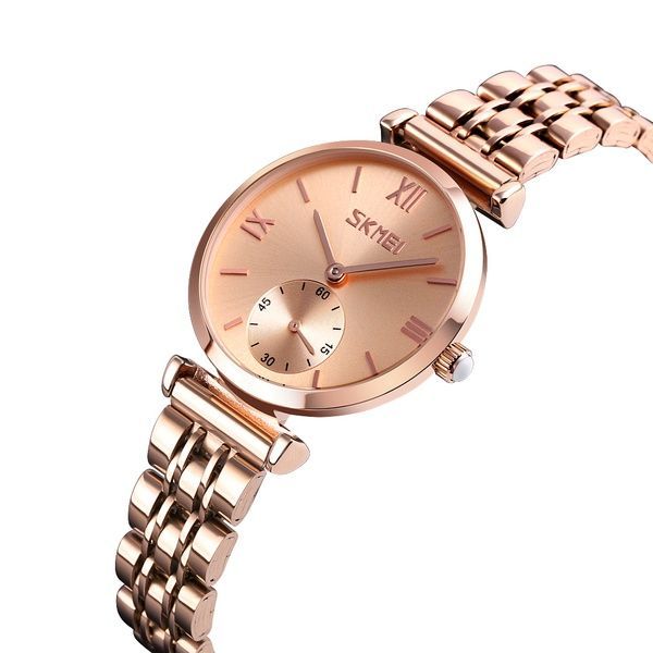 Skmei 9198RGRG-B Rose Gold-Rose Gold 1080-1485 фото