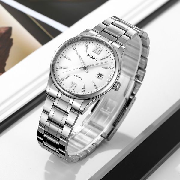 Skmei 2158SIWT Silver-White 1080-2665 фото
