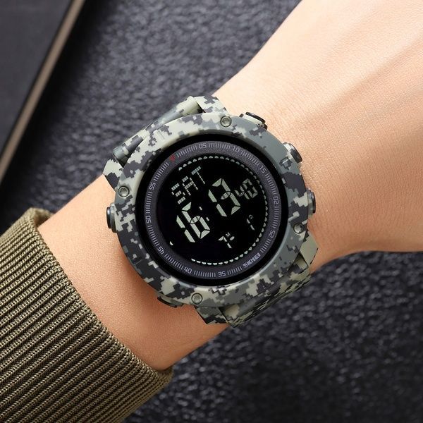 Skmei 2095CMGN Camo Green Compass 1080-2582 фото