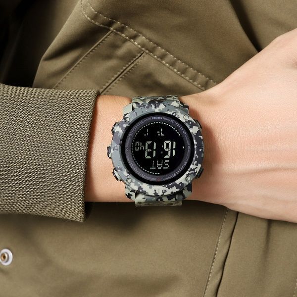 Skmei 2095CMGN Camo Green Compass 1080-2582 фото