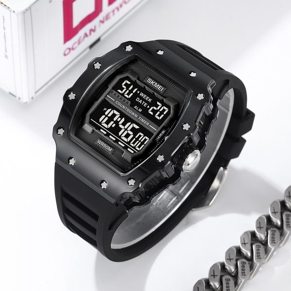 Skmei 2296BTBKBK Bright Black 1080-2523 фото