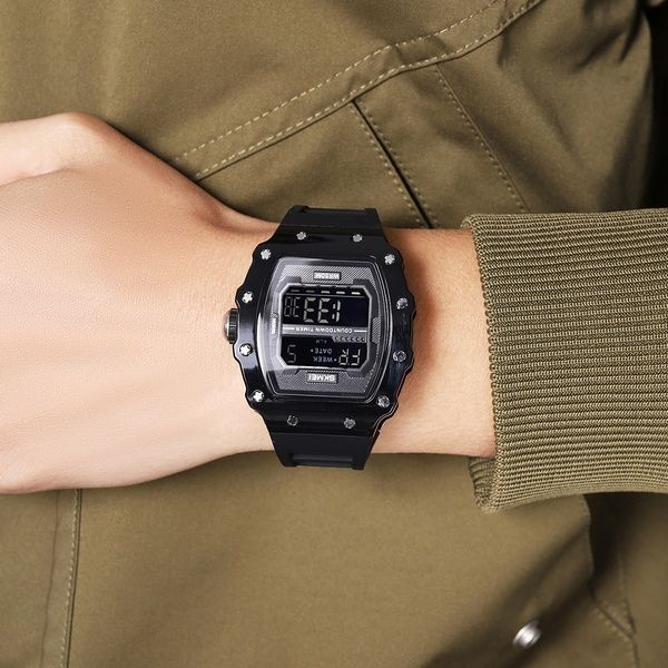 Skmei 2296BTBKBK Bright Black 1080-2523 фото