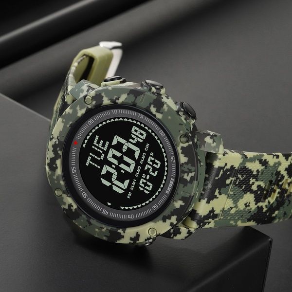 Skmei 2095CMGN Camo Green Compass 1080-2582 фото