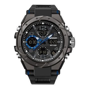 Sanda 6008 Black-Blue 1044-0113 фото