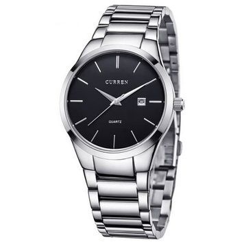 Curren 8106 Silver-Black 1008-0281 фото